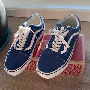 Blue Old Skool Vans